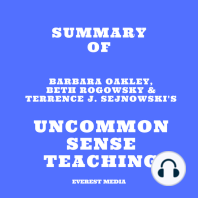 Summary of Barbara Oakley, Beth Rogowsky & Terrence J. Sejnowski's Uncommon Sense Teaching