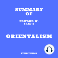 Summary of Edward W. Said's Orientalism