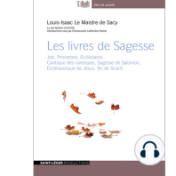 Les Livres De Sagesse