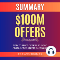 Summary of $100M Offers by Alex Hormozi