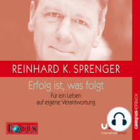 Erfolg ist, was folgt