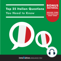 Top 25 Italian Questions You Need to Know