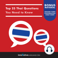 Top 25 Thai Questions You Need to Know