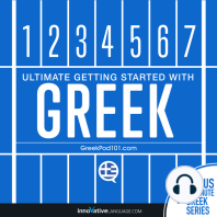 Learn Greek - Ultimate Getting Started with Greek