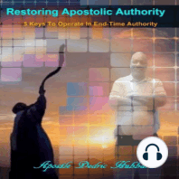 Restoring Apostolic Authority
