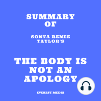Summary of Sonya Renee Taylor's The Body Is Not an Apology
