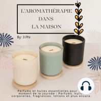 L'aromathérapie dans la maison