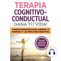 Terapia cognitivo- conductual