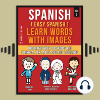 Spanish ( Easy Spanish ) Learn Words With Images (Vol 3)