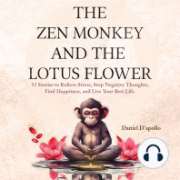 The Zen Monkey and The Lotus Flower