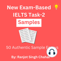 New Exam-Based IELTS Task-2 Samples