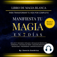 Libro de magia blanca para transformar tu vida por completo.