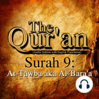 The Qur'an (Arabic Edition with English Translation) - Surah 9 - At-Tawba aka Al-Bara'a