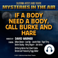 If a Body Need a Body, Call Burke & Hare