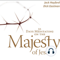 31 Days Meditating on the Majesty of Jesus