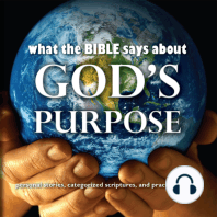 What the Bible Says About God's Purpose