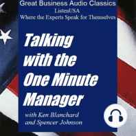 Talking with One Minute Manager