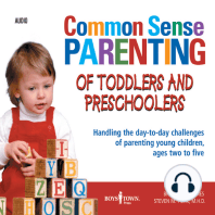 Common Sense Parenting of Toddlers and Preschoolers