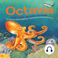 Octavia y su nube de tinta morada