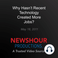Why Hasn't Recent Technology Created More Jobs?