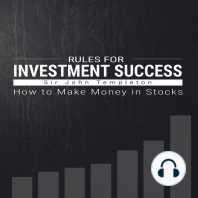 Rules for Investment Success