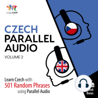 Czech Parallel Audio - Learn Czech with 501 Random Phrases using Parallel Audio - Volume 2