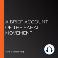 A Brief Account of the Bahai Movement