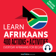 Everyday Afrikaans for Beginners - 400 Actions & Activities