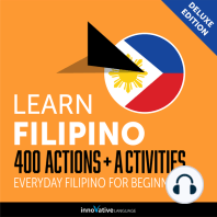 Everyday Filipino for Beginners - 400 Actions & Activities