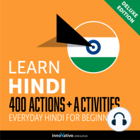 Everyday Hindi for Beginners - 400 Actions & Activities