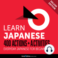 Everyday Japanese for Beginners - 400 Actions & Activities