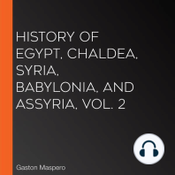 History Of Egypt, Chaldea, Syria, Babylonia, and Assyria, Vol. 2