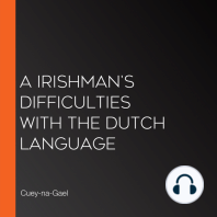 A Irishman's difficulties with the Dutch language