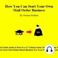 01. How To Start Your Own Mail-Order Business
