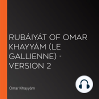 Rubáiyát of Omar Khayyám (Le Gallienne) - Version 2