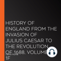 History of England from the Invasion of Julius Caesar to the Revolution of 1688, Volume 1F