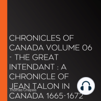 Chronicles of Canada Volume 06 - The Great Intendant 