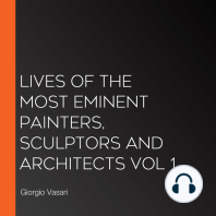 Lives of the Most Eminent Painters, Sculptors and Architects Vol 1