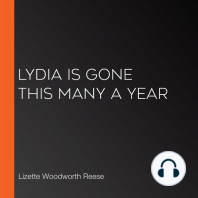 Lydia is gone this many a year