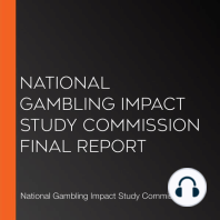 National Gambling Impact Study Commission Final Report