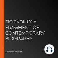 Piccadilly A Fragment of Contemporary Biography