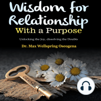 Wisdom for Relationship with a Purpose