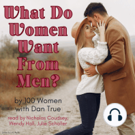 What Do Women Want From Men?