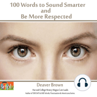 100 Words to Sound Smarter and Be More Respected