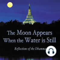 The Moon Appears When the Water is Still