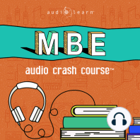 MBE Audio Crash Course