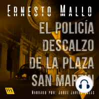 El policía descalzo de la Plaza San Martín