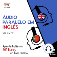 Áudio Paralelo em Inglês: Aprender Inglês com 501 Frases em Áudio Paralelo - Volume 2