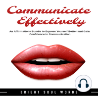 Communicate Effectively