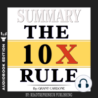 Summary of The 10X Rule